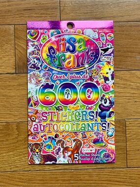 NWT LISA FRANK sticker pad